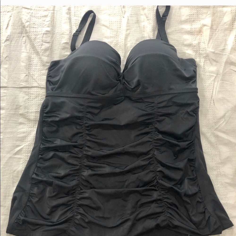 Torrid 2 piece black swimsuit